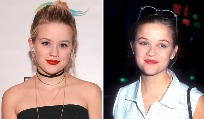 Знаменитости и их дети примерно в одном возрасте