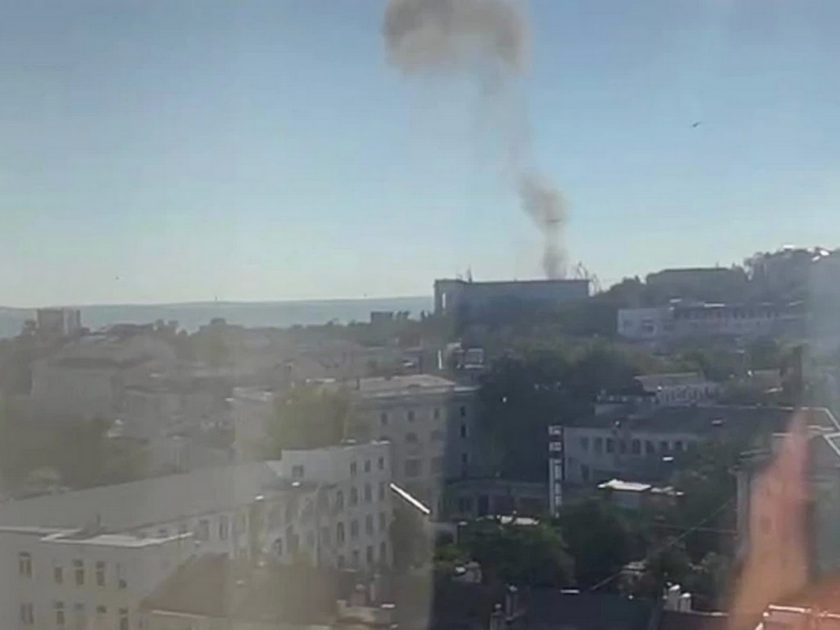 БПЛА атаковал штаб ЧМФ в Севастополе