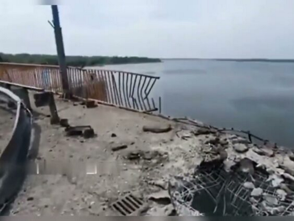 ВСУ нанесли удары из РСЗО Himars по Каховской ГЭС: опубликовано видео