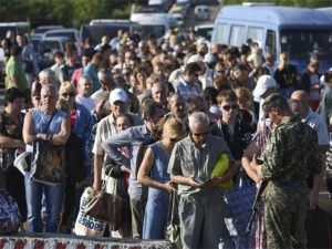 Беженцы с Украины адские условия в Европе