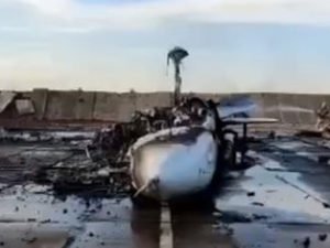 Очевидцы показали последствия взрывов в Крыму