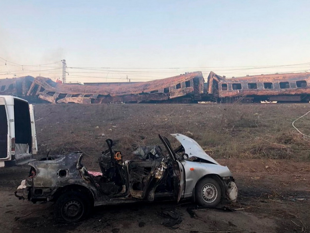 На Украине уничтожен поезд с резервистами ВСУ