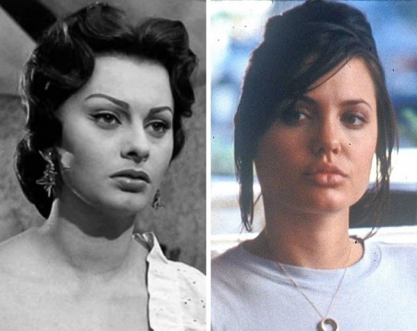 Фото знаменитостей разных поколений, на которых им по 20 лет