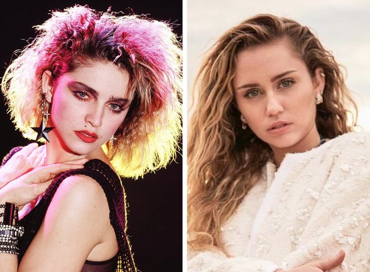 Фото знаменитостей разных поколений, на которых им по 20 лет