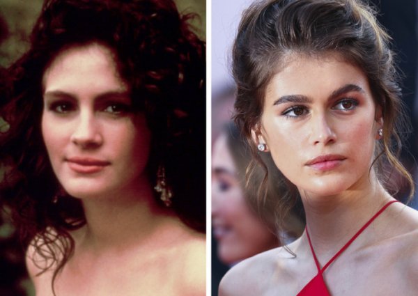 Фото знаменитостей разных поколений, на которых им по 20 лет