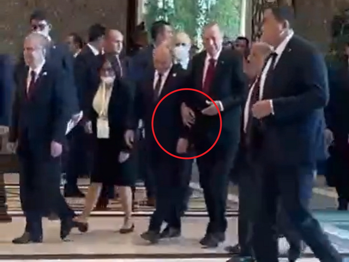Видео с Путиным и Эрдоганом под руку на полях саммита ШОС вызвало истерику на Украине