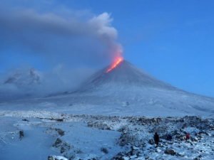Шесть туристов погибли на вулкане Ключевская сопка на Камчатке