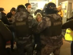 Акции протеста против мобилизации