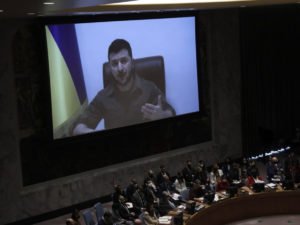 Зеленский ООН просьба дальнобойного оружия