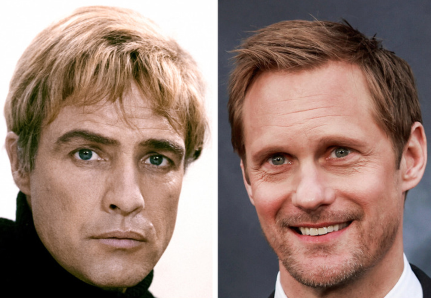 Культовые актеры XX века и их младшие коллеги в одном возрасте