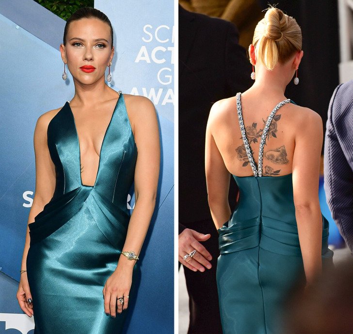 Платья звезд, которые сзади выглядят даже лучше, чем спереди