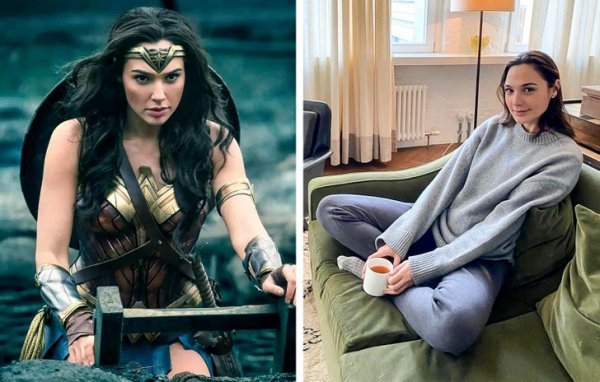 Знаменитые актрисы при параде и в обычной жизни