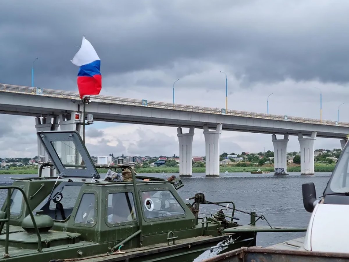 Антоновский мост Херсон