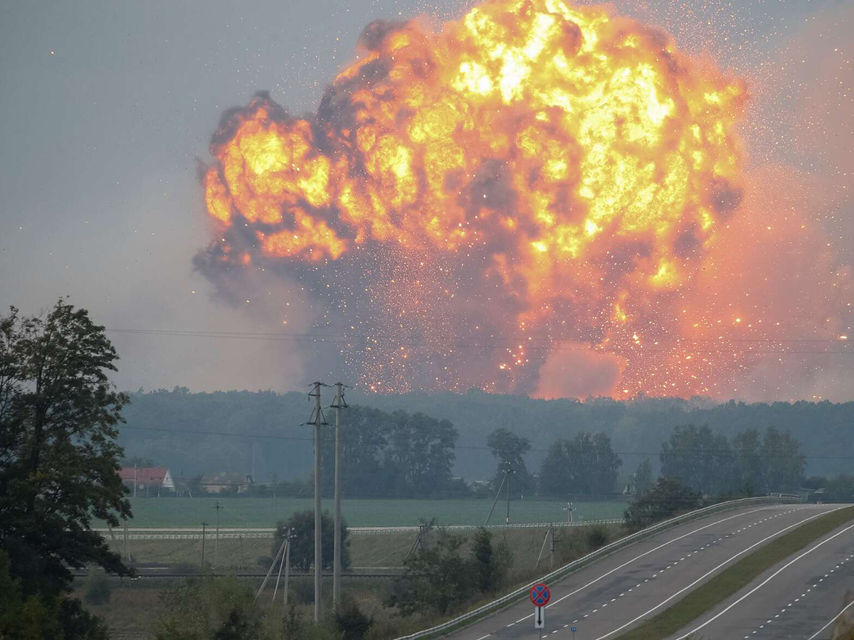 Взрывы Украина