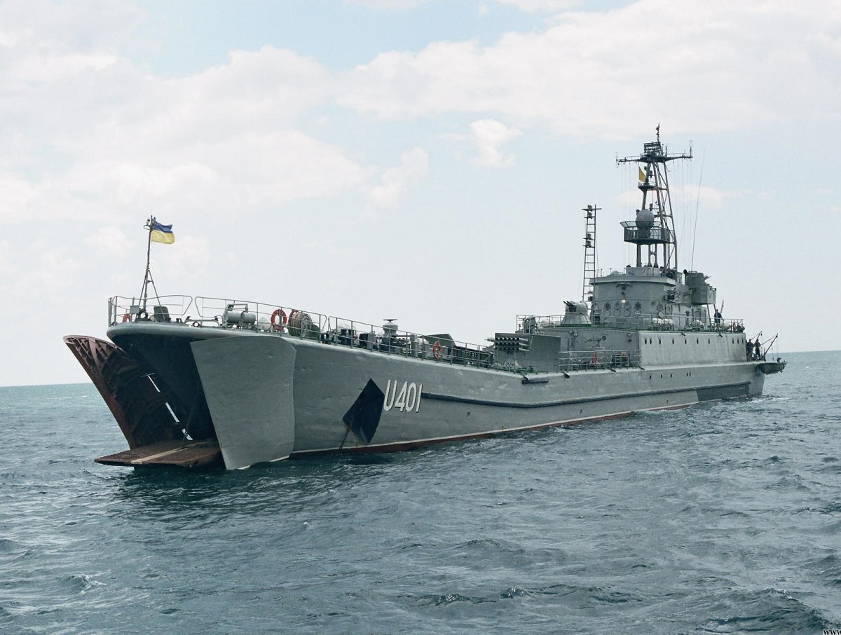 Украина использует корабль «Юрий Олиференко» для массированных обстрелов
