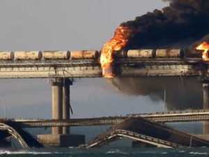 крымский мост подрыв