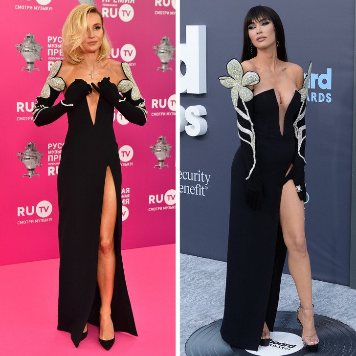 Знаменитости в одинаковых нарядах: сравните, кто выглядит круче