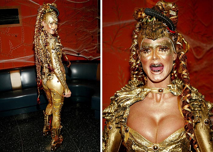 Королева Хэллоуина Хайди Клум и ее все невероятные костюмы в ХХI веке