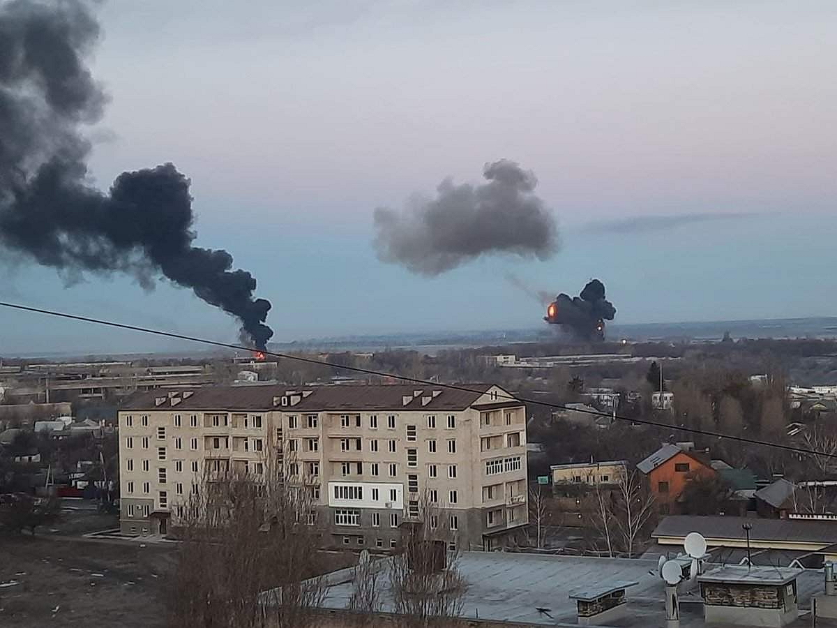 Под Харьковом произошли мощные взрывы
