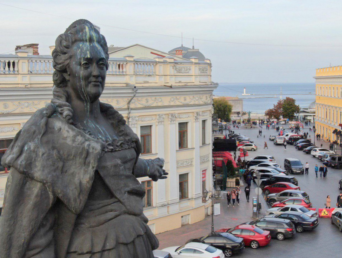 В Одессе готовятся к сносу памятника императрице Екатерине II