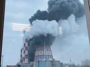 Мощный пожар на ТЭЦ-9 в Перми: пять человек пострадали, один погиб