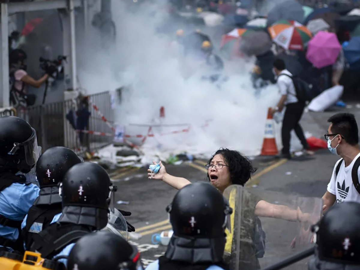Протесты Китай
