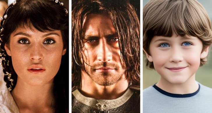 Как выглядели бы дети легендарных кинопар