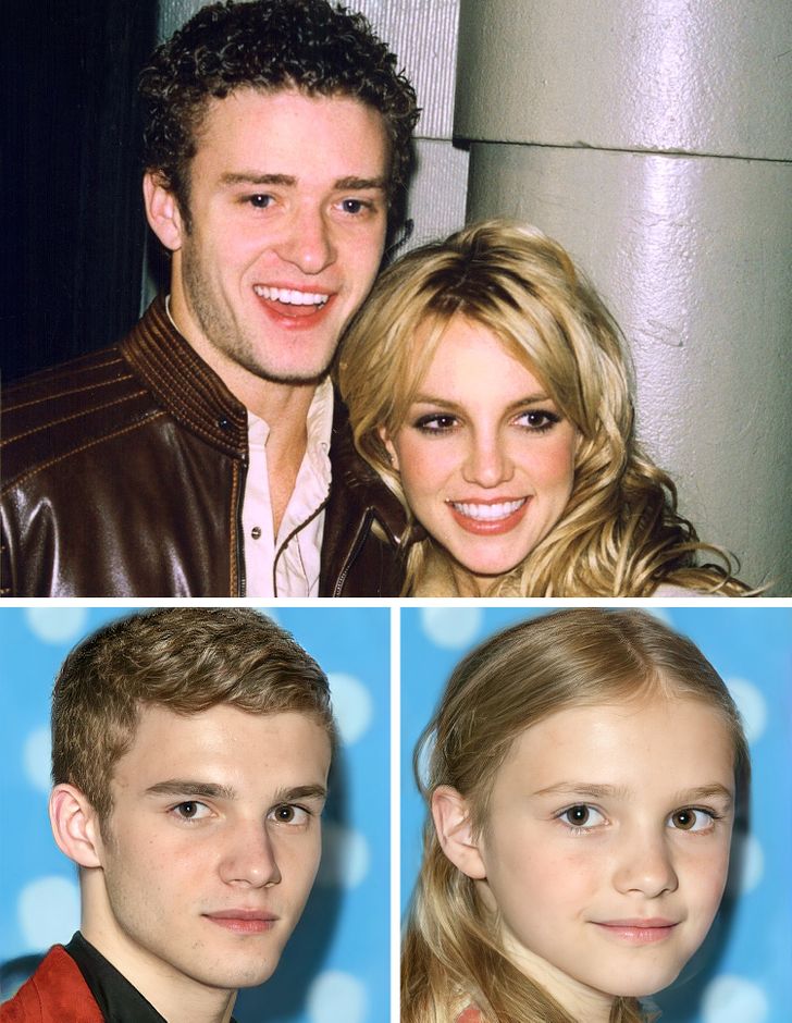 Как выглядели бы дети легендарных кинопар