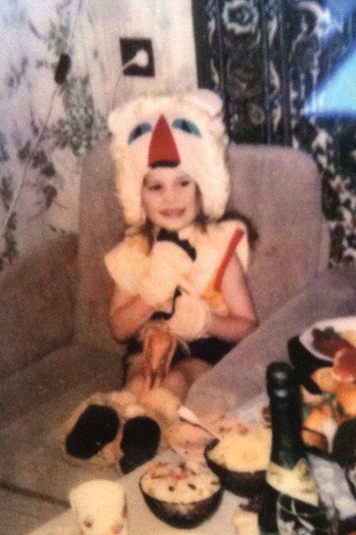 Новогодние фотографии звезд в детстве