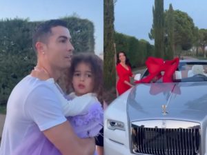 «Когда хорошо женился»: жена Роналду подарила ему роскошный Rolls Royce