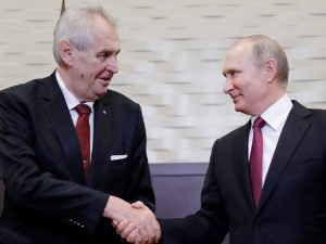 Милош Земан Путин