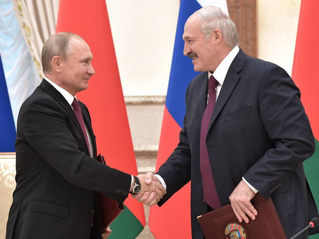 Путин Лукашенко СВО