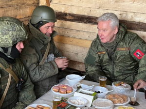 Собянин посетил линию обороны в зоне СВО