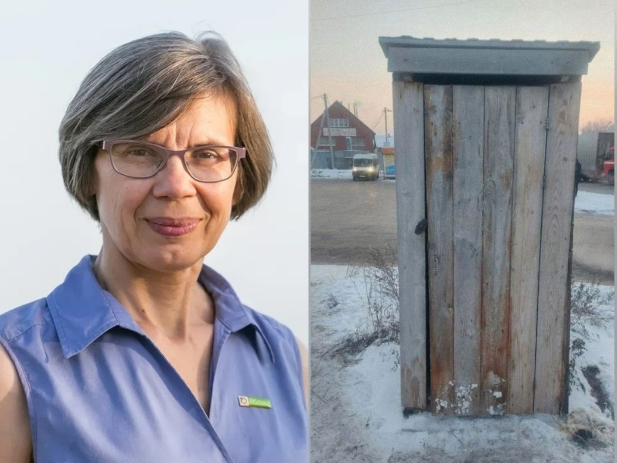«Была жесть»: новосибирский депутат похвасталась ремонтом деревянного туалета