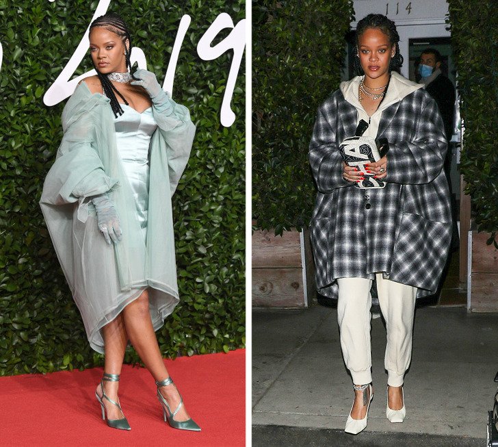 Как выглядят в быту королевы красных дорожек