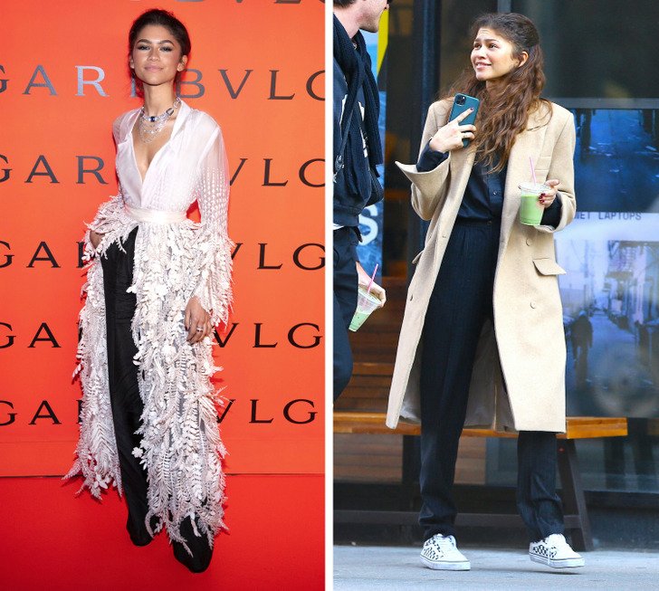 Как выглядят в быту королевы красных дорожек