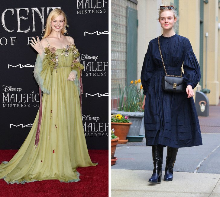 Как выглядят в быту королевы красных дорожек