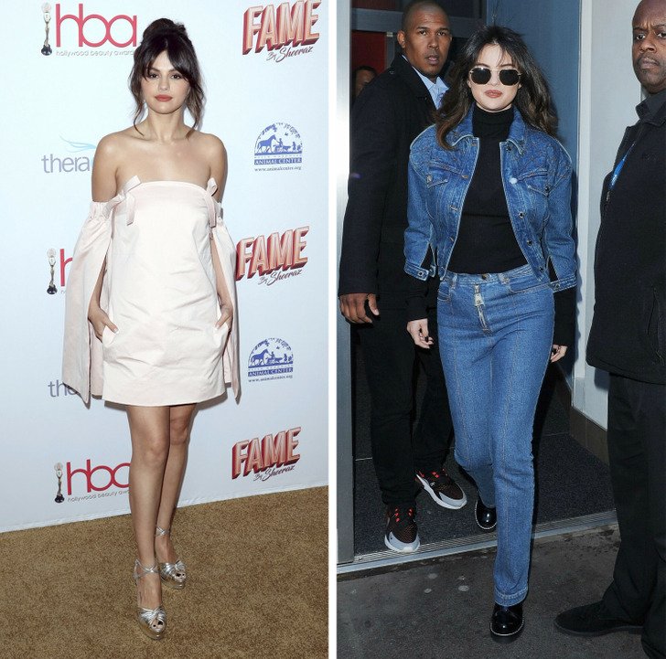 Как выглядят в быту королевы красных дорожек