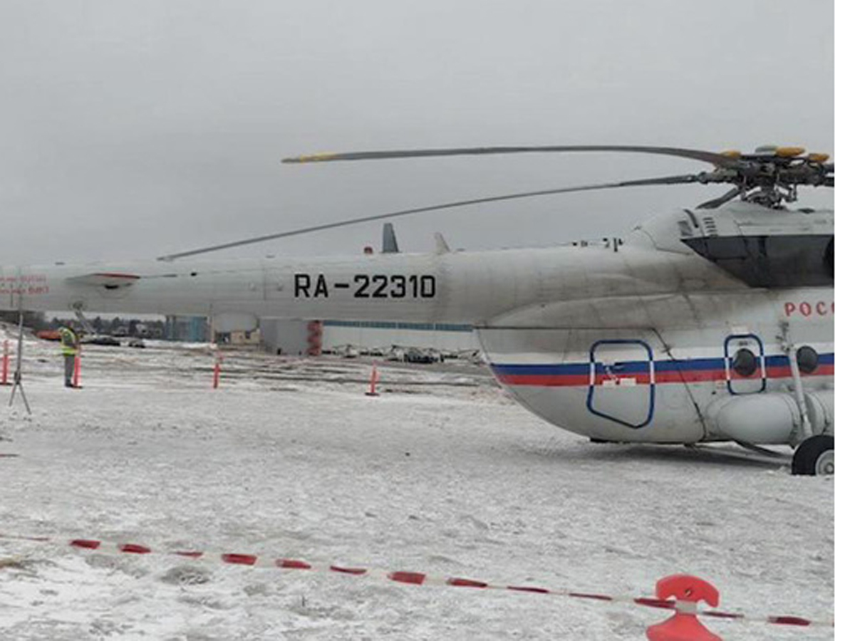 Baza в аэропорту Внуково крушение вертолета Ми-8