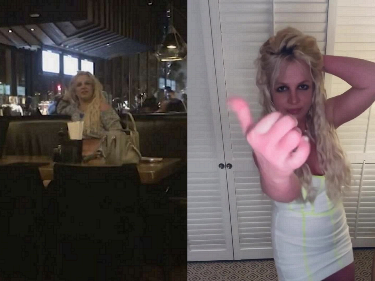 Неадекватная Бритни Спирс устроила публичный скандал в ресторане, заставив молодого супруга сбежать от стыда