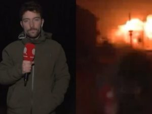 Ракетный удар ВС РФ по пункту дислокации ВСУ показали в эфире телеканала Франции