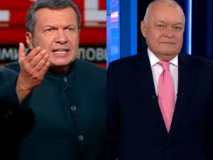 Соловьев призвал войти в Берлин, а Киселев пригрозил Британии ракетой «Посейдон»