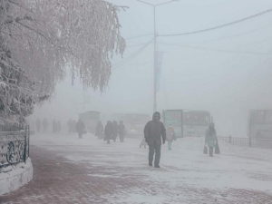 В якутском поселке похолодало до -62 градусов