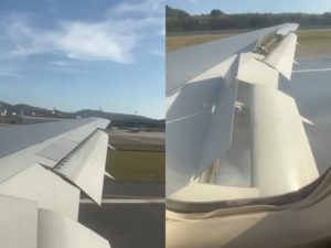 Пассажир заснял на видео взрыв шасси у самолета рейсом Пхукет – Москва