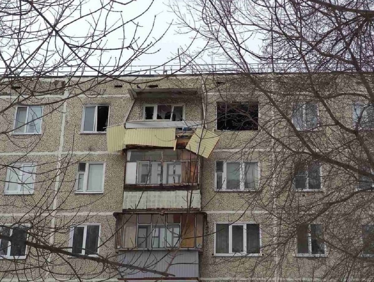 Взрыв газа в пятиэтажке Ульяновска: два человека пострадали