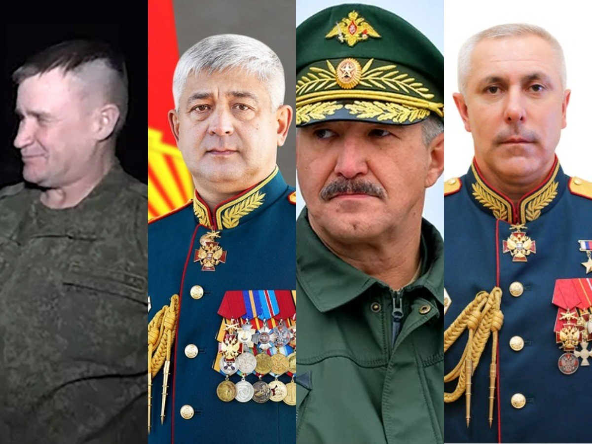 В России сменили командующих четырьмя военными округами