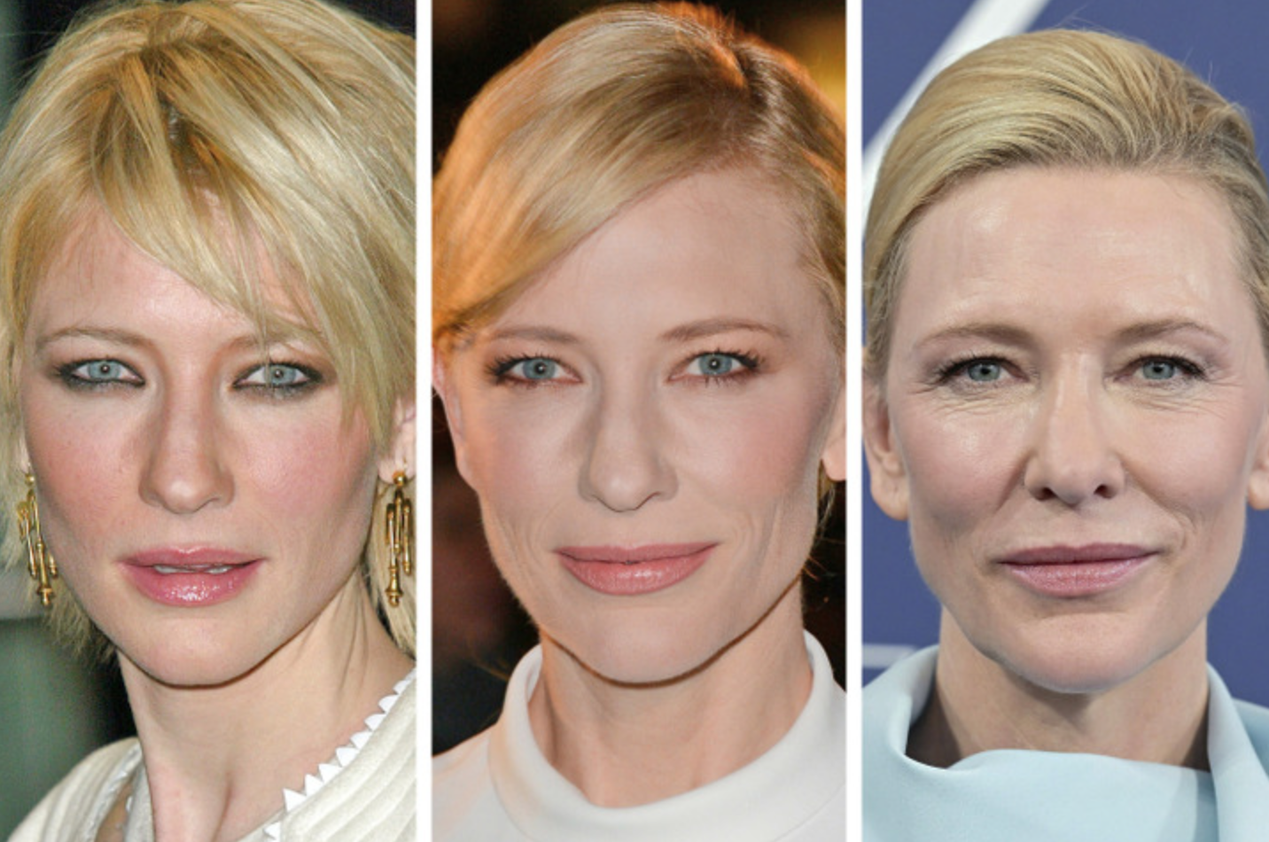 Как со временем изменились лица знаменитостей: фото крупным планом