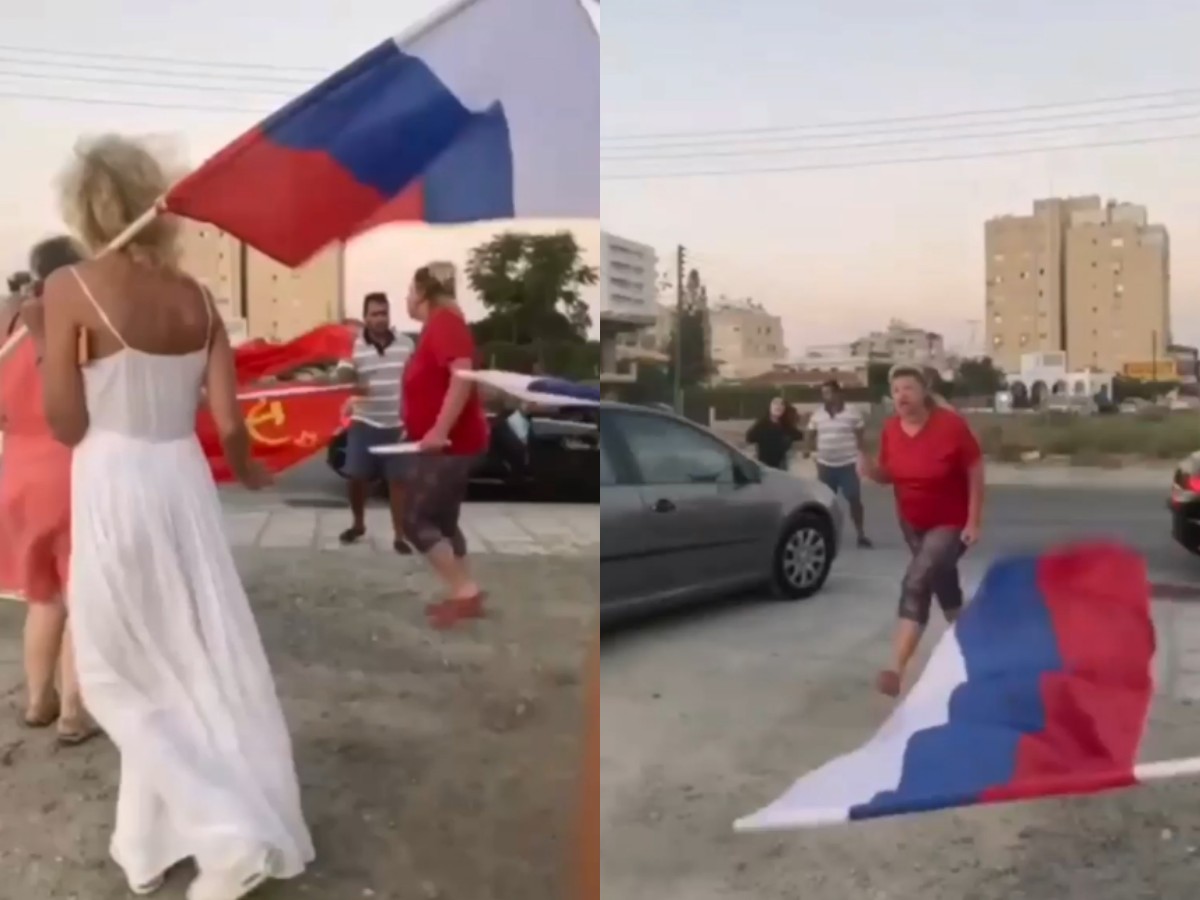 На Кипре осудили украинку, пытавшуюся зарезать россиян за флаг РФ