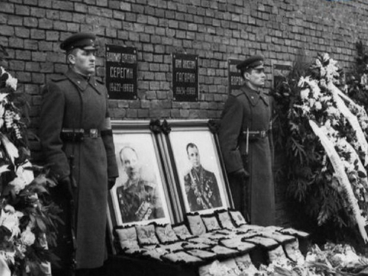 Госархив впервые опубликовал фото с места гибели Юрия Гагарина