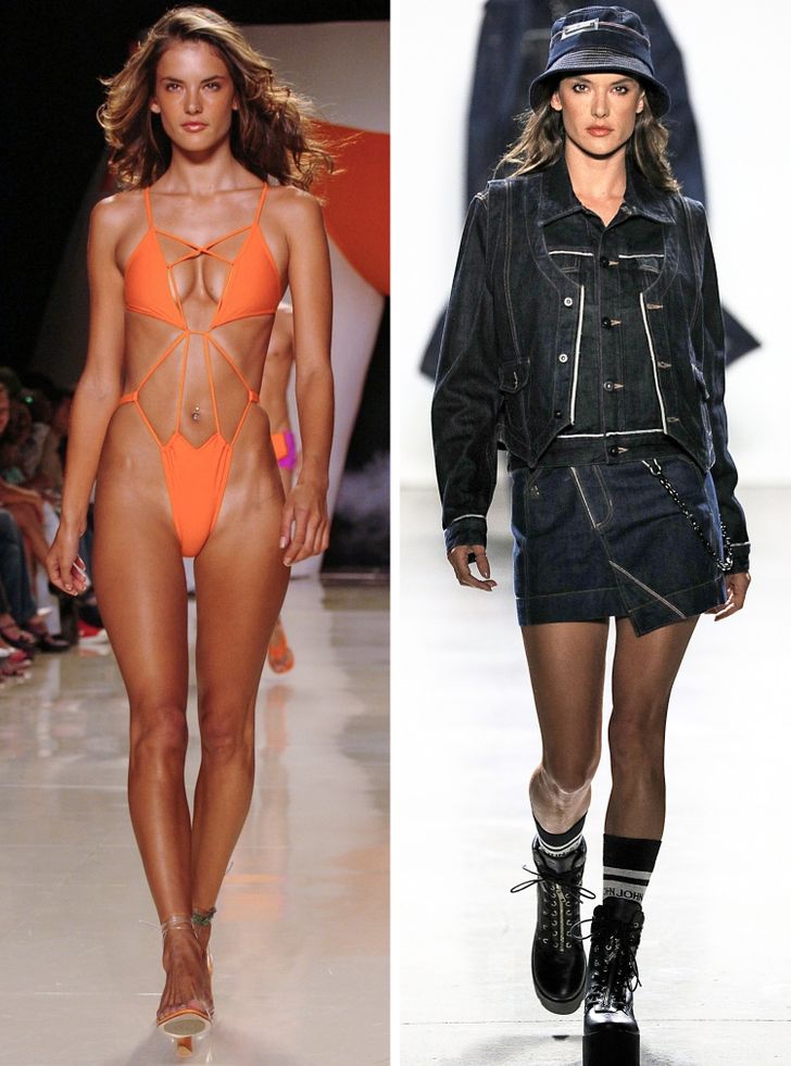 Супермодели на пике карьеры и в наши дни